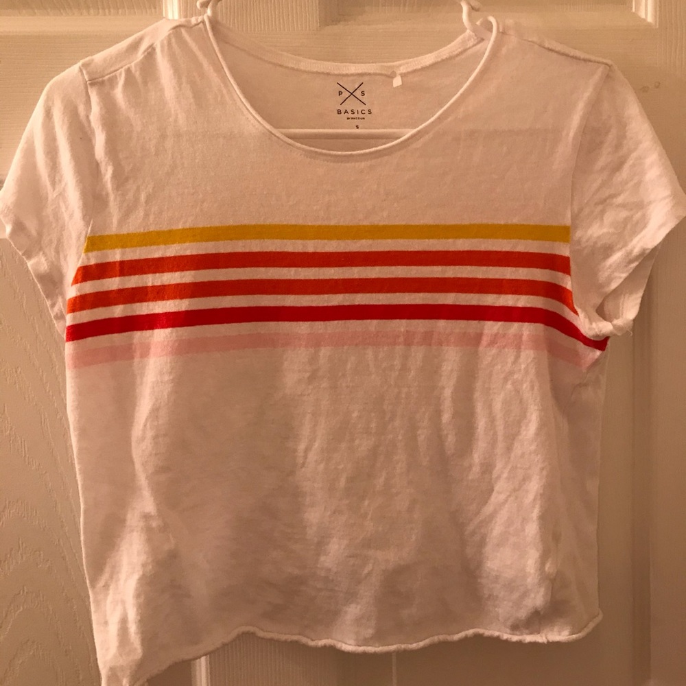 2/25 Pacsun cropped tees